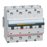 Legrand Automaten DX³ 4 Polig C 100A 16kA 6 modules Automaten 4 polig