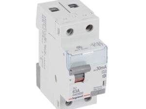 Legrand Differentieelschakelaar TX³ 2P 30mA 63A Type A 2 Polig Differentieelschakelaar 2 Polig