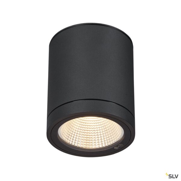 SLV ENOLA ROUND M outdoor LED plafondarmatuur antraciet CCT 3000/4000K Wandarmaturen