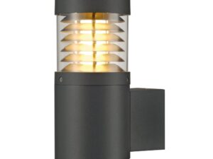 SLV F-POL WALL wandarmatuur rond antraciet E27 max. 20W Wandarmaturen