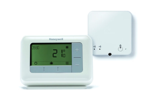 Honeywell Home T4R draadloze programmeerbare klokthermostaat 7-daags of 5+2-daags class: V Thermostaten