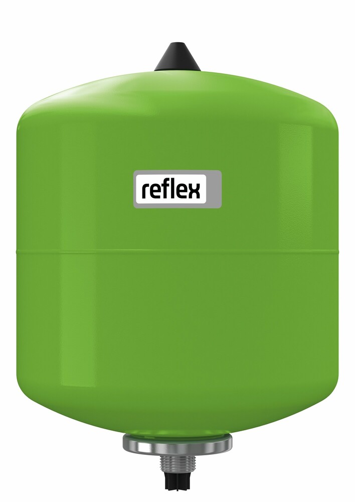 Reflex Refix DD 33 vase expansion sanitaire à recirculation intégrée à  vessie butyle 33 L vert 10 bar 4 bar prégonflage