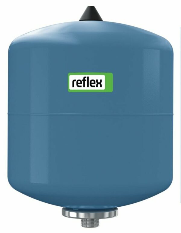 Reflex Refix DE 33 sanitair expansievat met balg blauw 10 bar 4 bar voordruk 33 L Expantievaten Sanitair