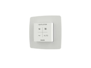 Duco vocht ruimtesensor RF/wired wit Ruimtehygrostaten